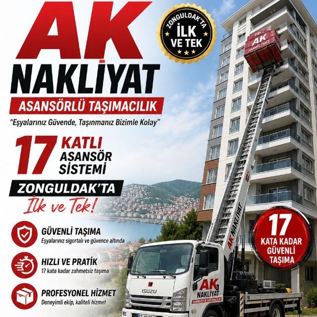 AK Nakliyat 17 Katlı Asansör Sistemi